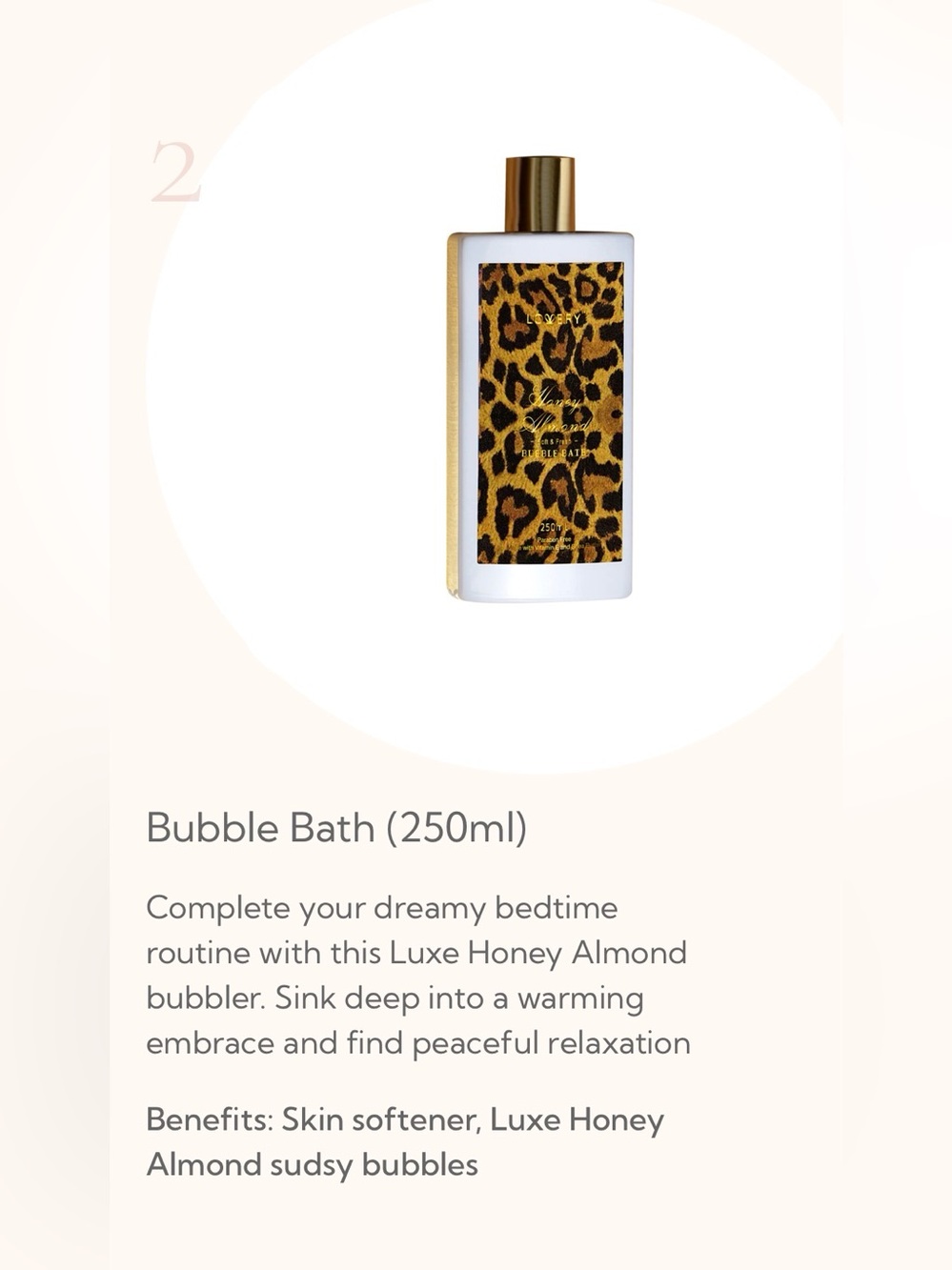 Lovery Luxe Honey Almond Spa Gift Basket -18Pc Leopard Self Care Kit - Picture 6 of 16